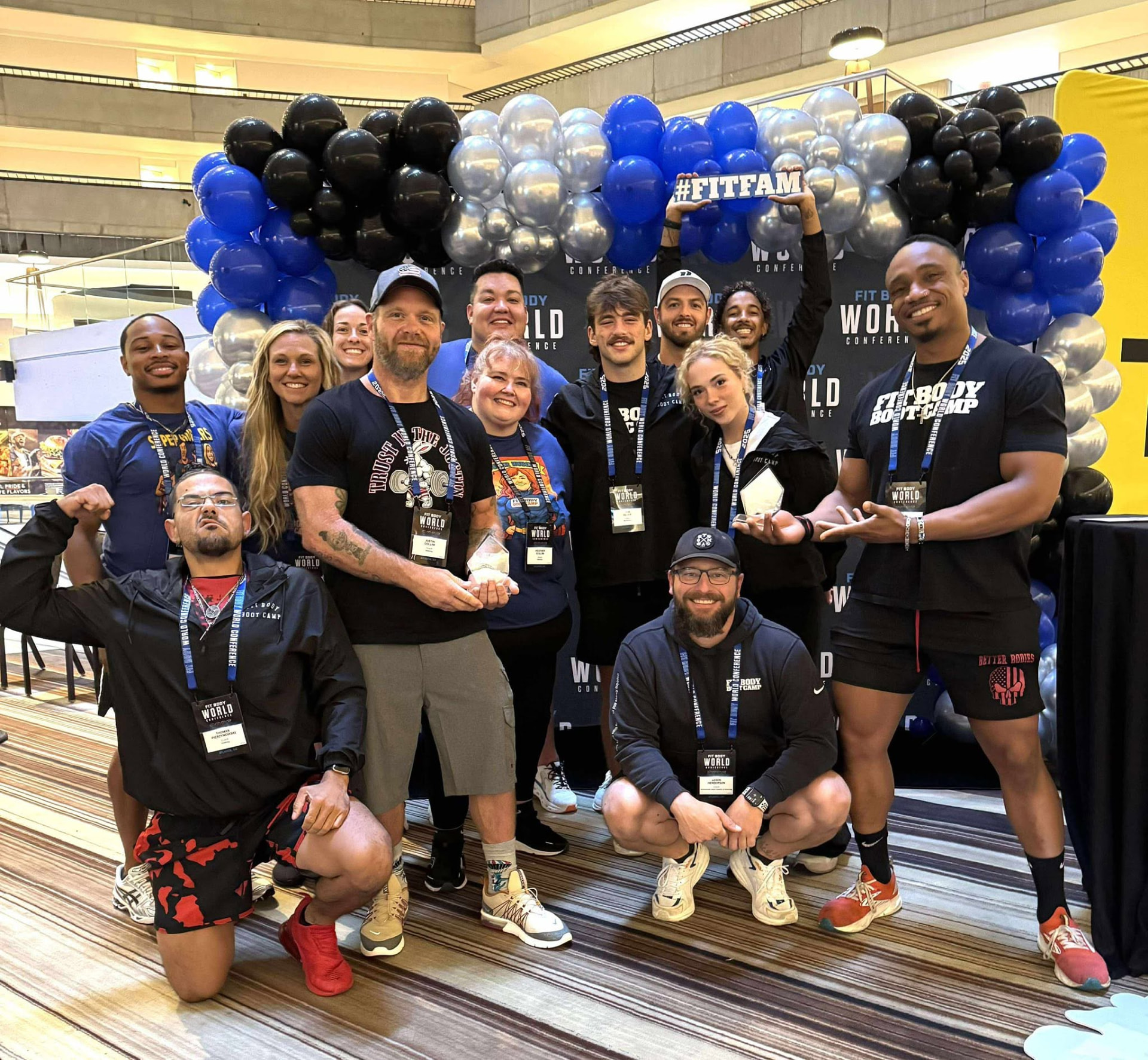 Our coaching team at the Fit Body Boot Camp World Conference